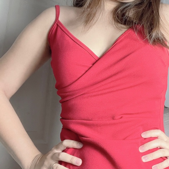 Pre loved Almost Famous dress S mini red euc - Picture 2 of 8